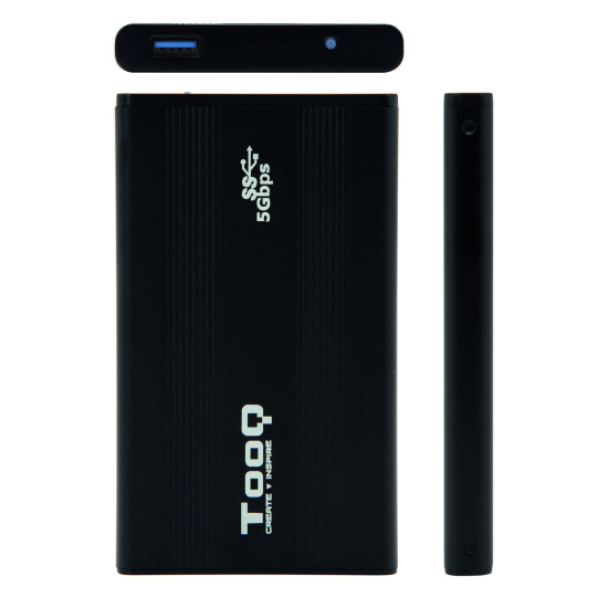 CAJA EXTERNA TOOQ TQE - 2524B 2.5 PULGADAS 9.5MM Cajas externas CAJA EXTERNA TOOQ TQE - 2524B 2.5 PULGADAS 9.5MM Cajas externas