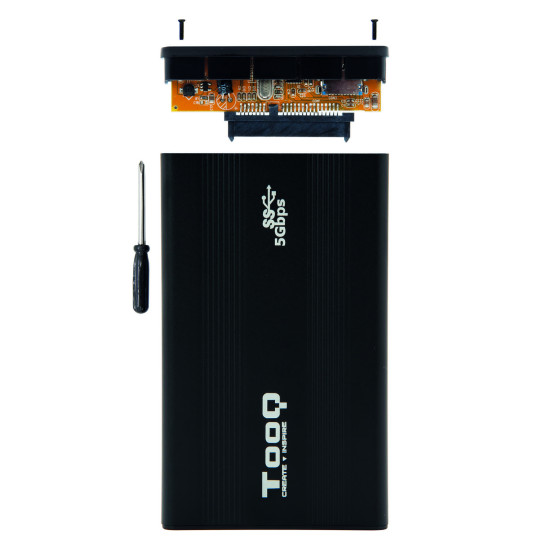 CAJA EXTERNA TOOQ TQE - 2524B 2.5 PULGADAS 9.5MM Cajas externas CAJA EXTERNA TOOQ TQE - 2524B 2.5 PULGADAS 9.5MM Cajas externas