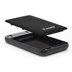 CAJA EXTERNA TOOQ TQE - 2528B 2.5 PULGADAS 9.5MM