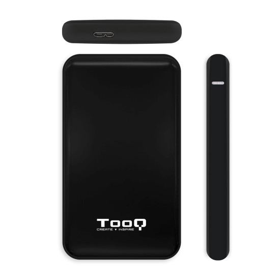 CAJA EXTERNA TOOQ TQE - 2528B 2.5 PULGADAS 9.5MM Cajas externas CAJA EXTERNA TOOQ TQE - 2528B 2.5 PULGADAS 9.5MM Cajas externas