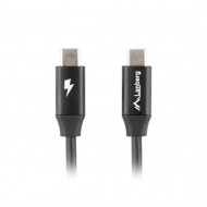 CABLE USB TIPO C LANBERG 1M
