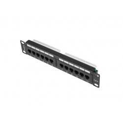 PATCH PANEL LANBERG 12 PUERTOS 1U