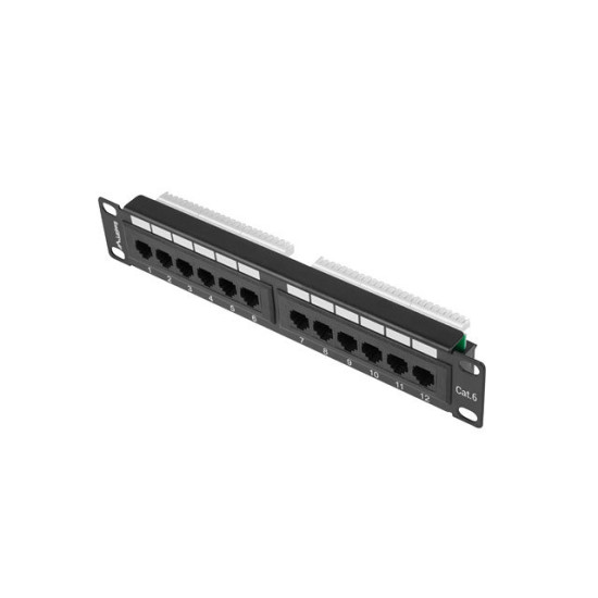 PATCH PANEL LANBERG 12 PUERTOS 1U Accesorios servidores