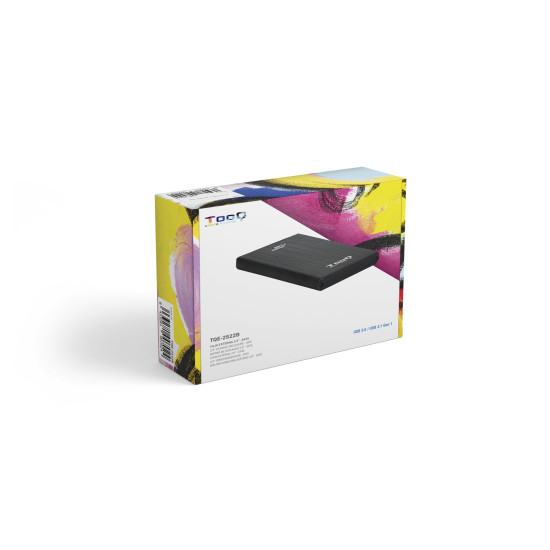 CAJA EXTERNA TOOQ TQE - 2522B HDD SSD Cajas externas CAJA EXTERNA TOOQ TQE - 2522B HDD SSD Cajas externas