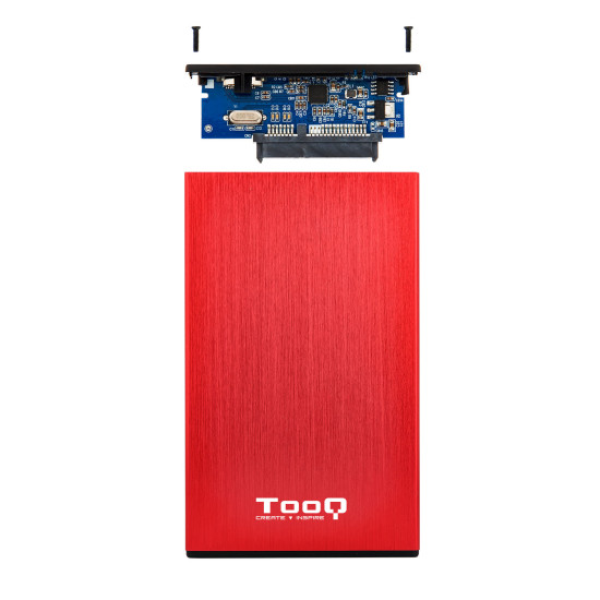CAJA EXTERNA TOOQ TQE - 2527R HDD 2.5 PULGADAS Cajas externas CAJA EXTERNA TOOQ TQE - 2527R HDD 2.5 PULGADAS Cajas externas