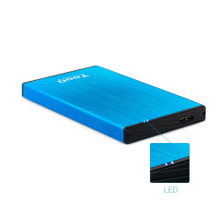 CAJA EXTERNA TOOQ TQE - 2527BL HDD 2.5 PULGADAS