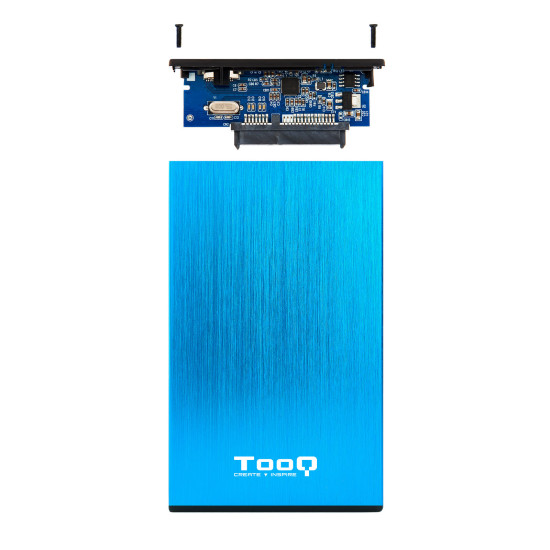 CAJA EXTERNA TOOQ TQE - 2527BL HDD 2.5 PULGADAS Cajas externas CAJA EXTERNA TOOQ TQE - 2527BL HDD 2.5 PULGADAS Cajas externas