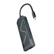 HUB NANOCABLE 8 EN 1 USB Cables audio vídeo HUB NANOCABLE 8 EN 1 USB Cables audio vídeo