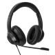 AURICULARES STEREO TARGUS ALAMBRICO NEGRO USB Auriculares AURICULARES STEREO TARGUS ALAMBRICO NEGRO USB Auriculares