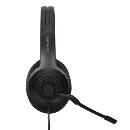 AURICULARES STEREO TARGUS ALAMBRICO NEGRO USB Auriculares AURICULARES STEREO TARGUS ALAMBRICO NEGRO USB Auriculares