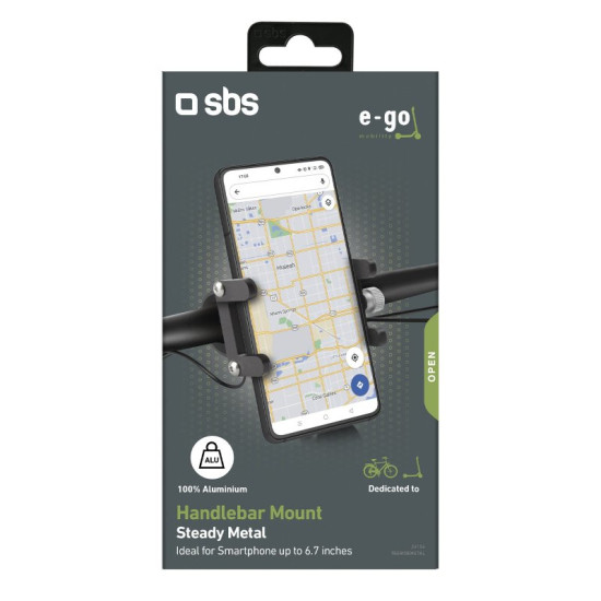 SOPORTE BICI - PATINETE SMARTPHONE SBS TEERIDEMETAL ALUMINIO Soportes monitores tv SOPORTE BICI - PATINETE SMARTPHONE SBS TEERIDEMETAL ALUMINIO Soportes monitores tv
