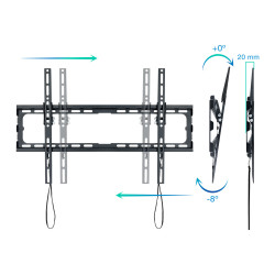 SOPORTE PARED TV TELEVISION MONITOR TOOQ