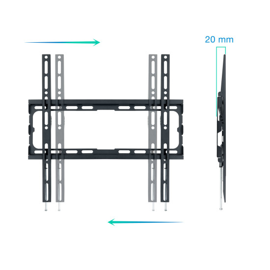 SOPORTE PARED TV TELEVISION MONITOR TOOQ Soportes monitores  tv
