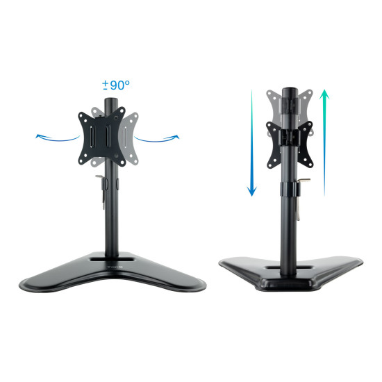 SOPORTE MONITOR MESA TOOQ DB1701TN - B PANTALLA Soportes monitores  tv
