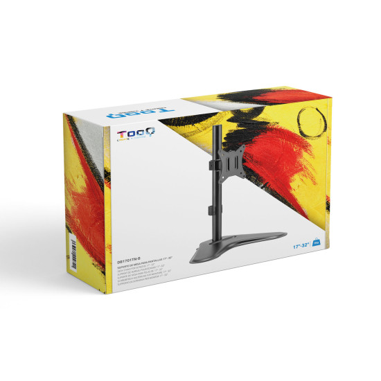 SOPORTE MONITOR MESA TOOQ DB1701TN - B PANTALLA Soportes monitores  tv