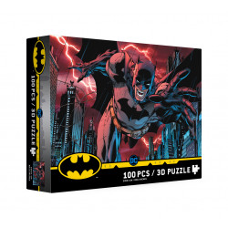 PUZLE 100 EFECTO 3D BATMAN CIUDAD