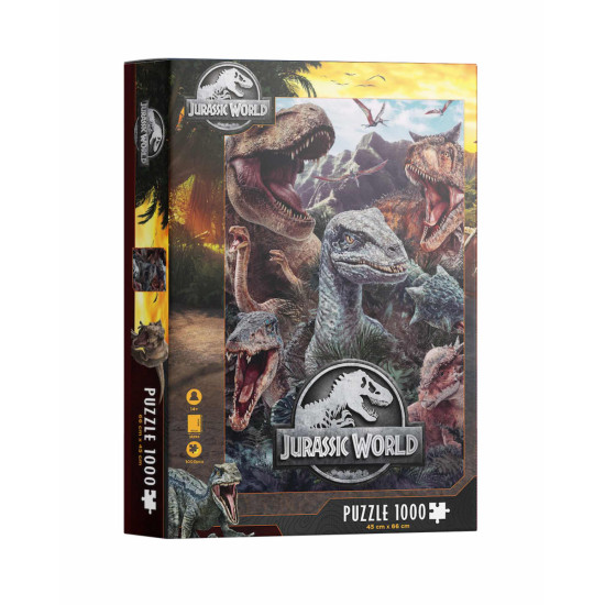 PUZLE 1000 POSTER COMPO VARIOS JURASSIC Puzzles