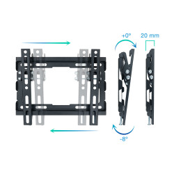 SOPORTE PARED TV TELEVISION MONITOR TOOQ