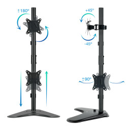 SOPORTE MONITOR MESA VERTICAL TOOQ DB1703TNV - B