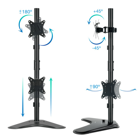 SOPORTE MONITOR MESA VERTICAL TOOQ DB1703TNV - B Soportes monitores tv SOPORTE MONITOR MESA VERTICAL TOOQ DB1703TNV - B Soportes monitores tv