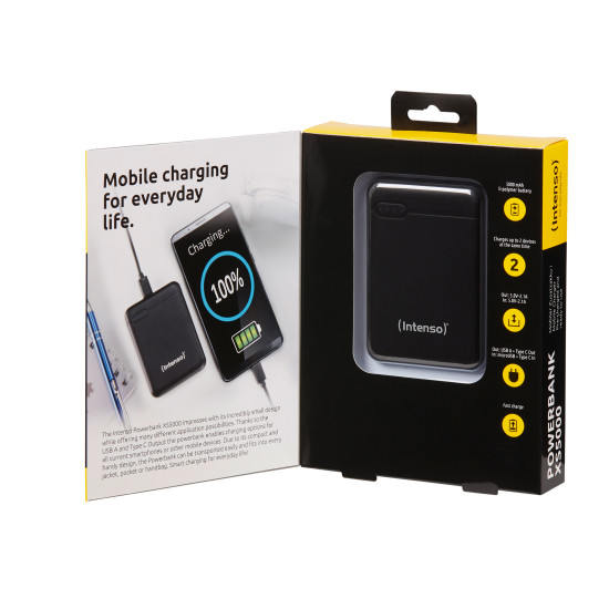 POWERBANK INTENSO XS5000 5000MAH USB TIPO Powerbanks POWERBANK INTENSO XS5000 5000MAH USB TIPO Powerbanks