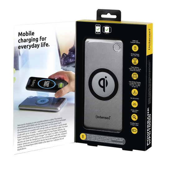 POWERBANK INTENSO Q 10000MAH 2 X Powerbanks POWERBANK INTENSO Q 10000MAH 2 X Powerbanks