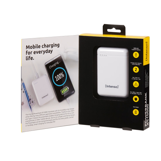POWERBANK INTENSO XS10000 10000MAH USB TIPO Powerbanks POWERBANK INTENSO XS10000 10000MAH USB TIPO Powerbanks