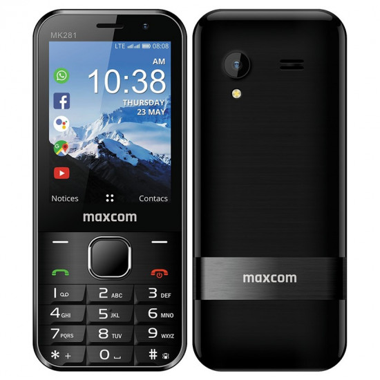 TELEFONO MOVIL MAXCOM CLASSIC MK281 NEGRO Teléfonos móviles