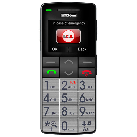 TELEFONO MOVIL MAXCOM MM715 BLACK 1.8PULGADAS Teléfonos móviles