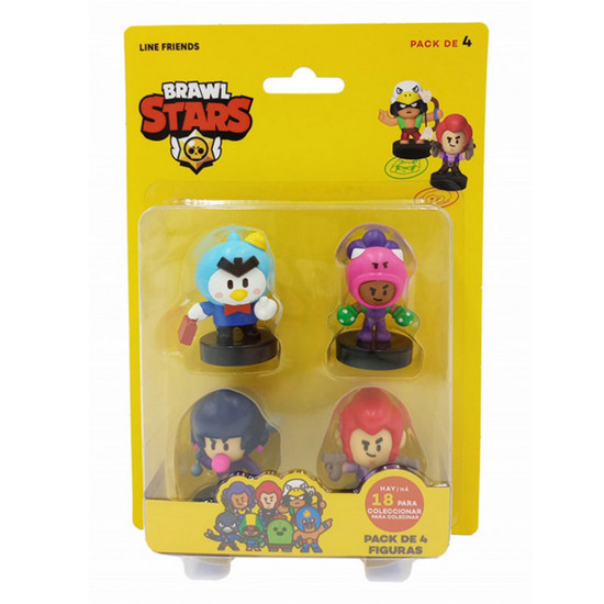 FIGURAS BRAWL STARS BLISTER PACK 4 Figuras FIGURAS BRAWL STARS BLISTER PACK 4 Figuras