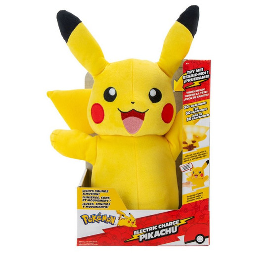 PELUCHE JAZWARES POKEMON PIKACHU ELECTRONICO Peluches y cojines PELUCHE JAZWARES POKEMON PIKACHU ELECTRONICO Peluches y cojines