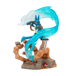 FIGURA JAZWARES POKEMON ESTATUA LUCARIO