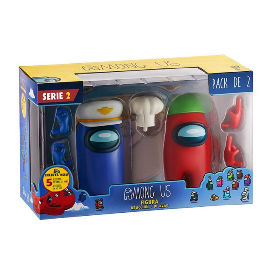 FIGURA ACCIÓN SURTIDO AMONG US CAJA Figuras