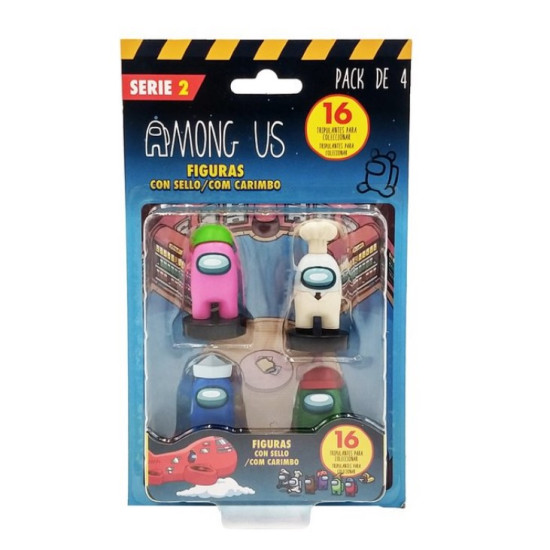 FIGURAS AMONG US S2 CAJA PACK Figuras