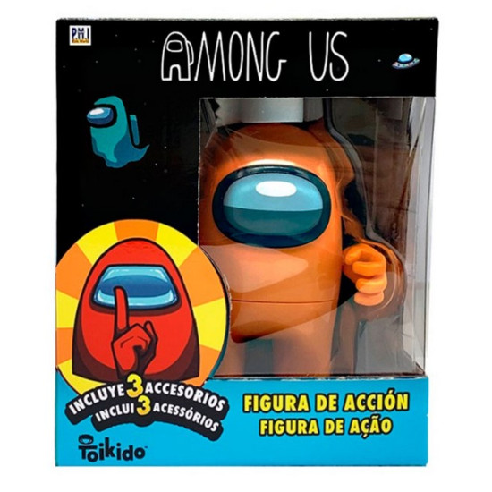 FIGURA ACCIÓN ALEATORIA AMONG US PACK Figuras