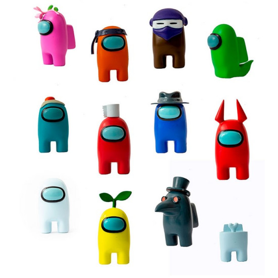 FIGURA BIZAK AMONG US BLISTER PACK Figuras