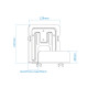 SOPORTE UNIVERSAL PARED TOOQ ROUTER MINI Soportes monitores tv SOPORTE UNIVERSAL PARED TOOQ ROUTER MINI Soportes monitores tv