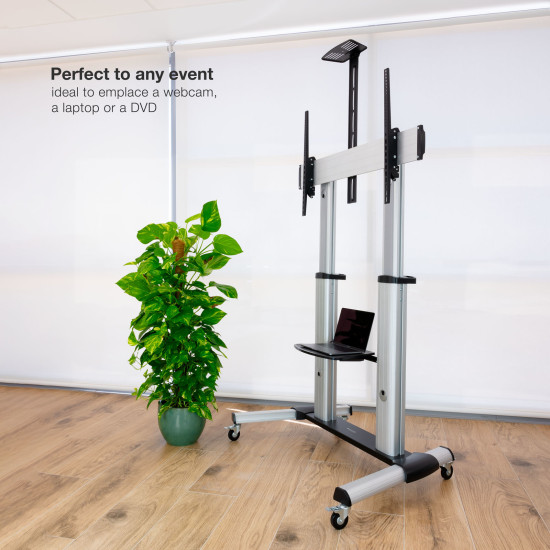 SOPORTE SUELO TV TOOQ FS20300M - B 60 PULGADAS - 100 PULGADAS Soportes monitores  tv