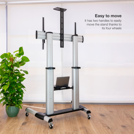 SOPORTE SUELO TV TOOQ FS20300M - B 60 PULGADAS - 100 PULGADAS Soportes monitores  tv