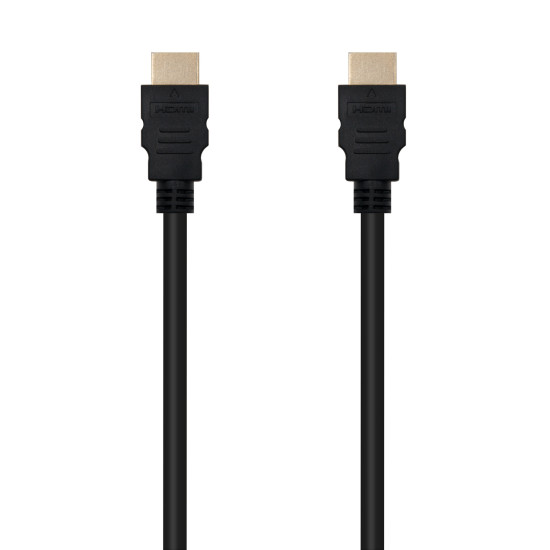 CABLE NANOCABLE HDMI MACHO - MACHO NEGRO 1M Cables audio vídeo CABLE NANOCABLE HDMI MACHO - MACHO NEGRO 1M Cables audio vídeo