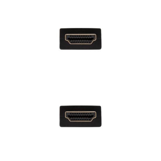 CABLE NANOCABLE HDMI MACHO - MACHO NEGRO 1M Cables audio vídeo CABLE NANOCABLE HDMI MACHO - MACHO NEGRO 1M Cables audio vídeo