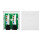 ROSETA NANOCABLE 2 TOMAS CAT.6 UTP Accesorios redes ROSETA NANOCABLE 2 TOMAS CAT.6 UTP Accesorios redes