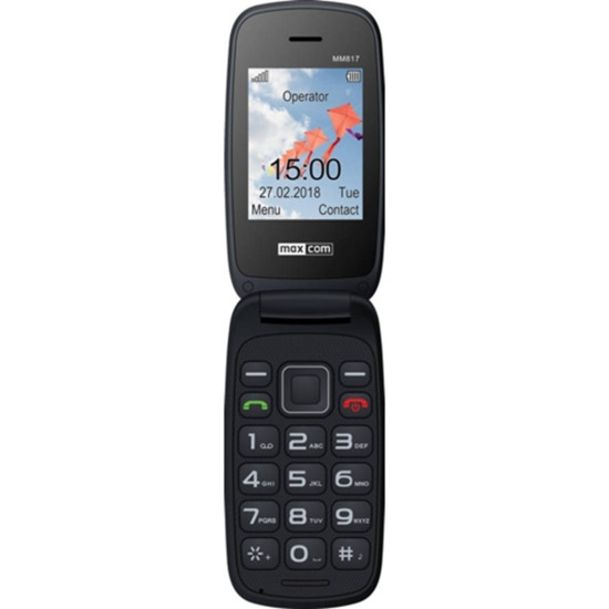 TELEFONO MOVIL MAXCOM MM817 BLACK 2.4PULGADAS Teléfonos móviles
