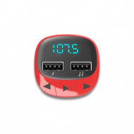 TRANSMISOR FM COCHE ENERGY SISTEM ROJO