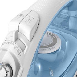 PLANCHA VAPOR PHILIPS EASYSPEED AZUL CLARO