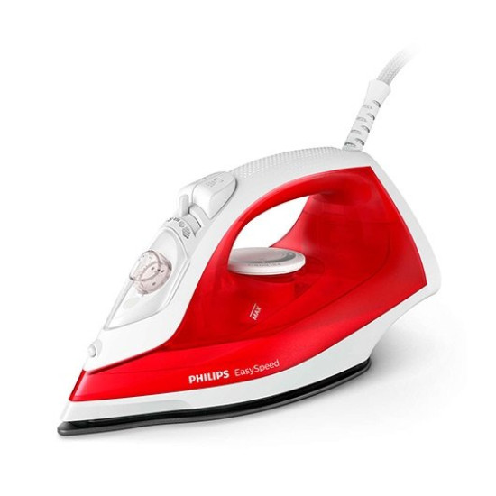 PLANCHA VAPOR PHILIPS EASYSPEED ROJO BLANCO Planchas