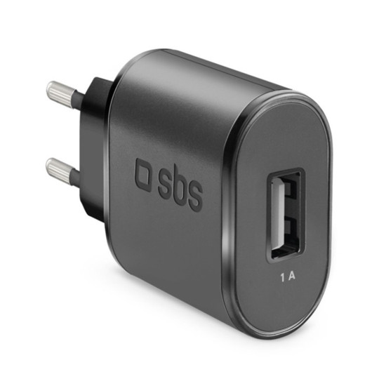 CARGADOR PARED SBS 1 X USB Baterías y cargadores portátiles