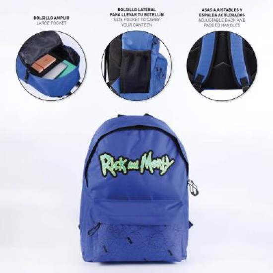 MOCHILA CASUAL CERDÁ RICK AND MORTY Mochilas frikis MOCHILA CASUAL CERDÁ RICK AND MORTY Mochilas frikis