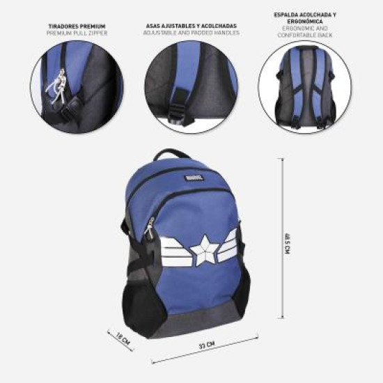 MOCHILA CASUAL DEPORTE CERDÁ MARVEL Mochilas frikis MOCHILA CASUAL DEPORTE CERDÁ MARVEL Mochilas frikis