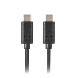 CABLE USB TIPO C LANBERG 1M